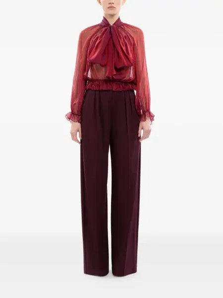 Pantaloni Saiid Kobeisy violet