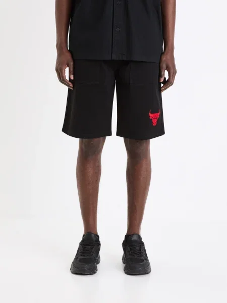 Pantaloni scurți Celio negru