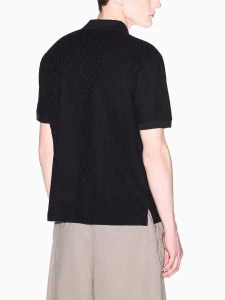 Поло Armani Exchange черное