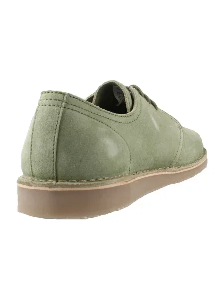 Pantofi Fred Perry din piele de căprioară verde