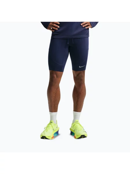 Pantaloni scurți de alergare pentru bărbați Nike Stride midnight navy marină