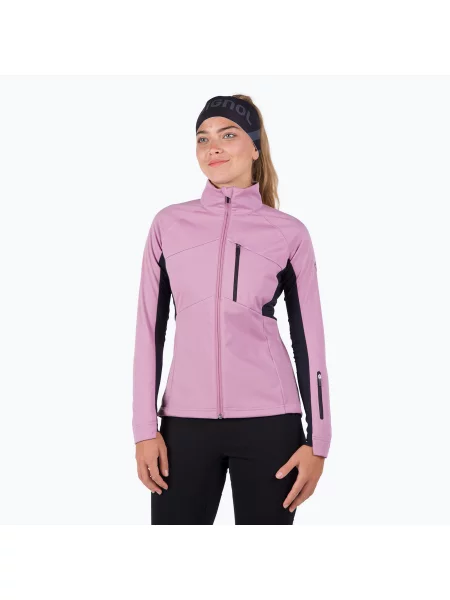 Дамско софтшел яке Rossignol Genetys moonlite mauve виолетово