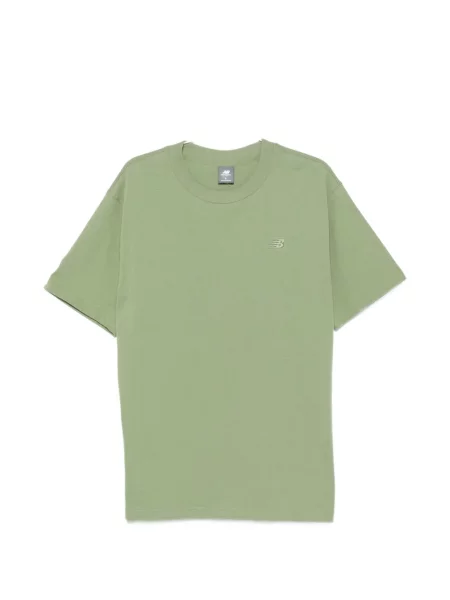 Tricou New Balance cu broderie alb