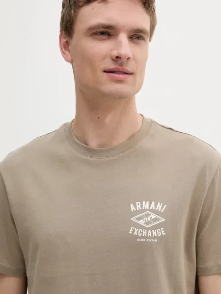 Armani Exchange póló bézs