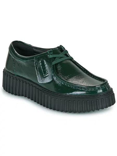Pantofi Clarks verde