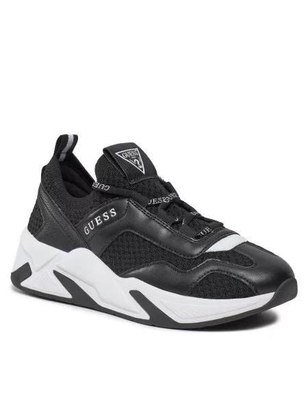 Guess Laisvalaikio batai Juoda balta