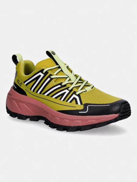 Jack Wolfskin pantofi de trekking pentru femei Wild Hike Low verde