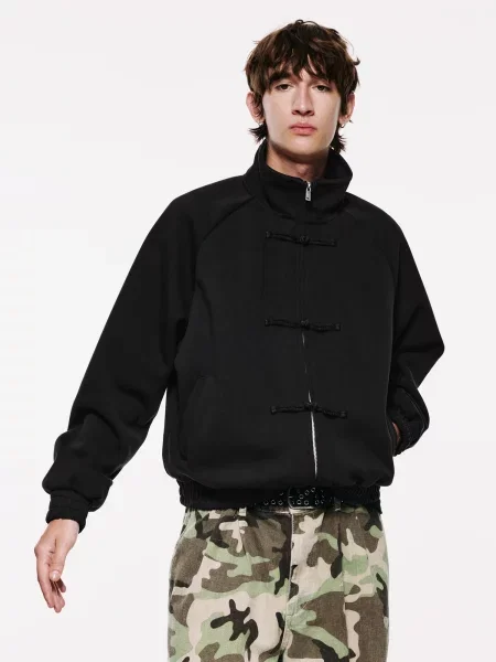 Pull&Bear Hanorac STWD' negru