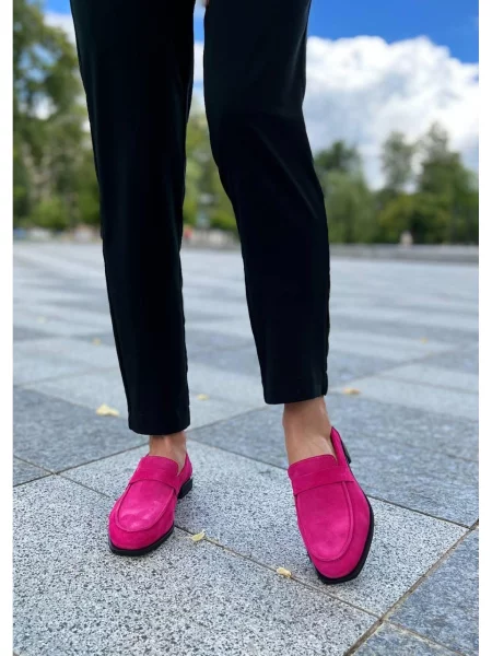 Замшевые лоферы 105.store