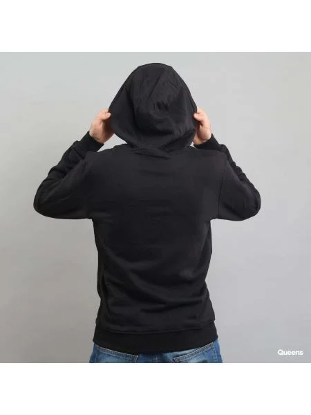 Φούτερ Urban Classics Basic Sweat Hoody Black M μαύρο