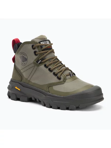 Palladium csizma Pallarider Mid Wp+ olíva éjszaka. Méret: 37 EU zöld