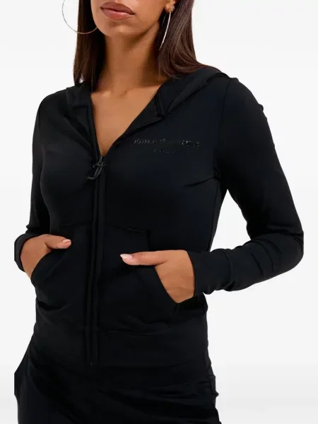Hanorac cu glugă Juicy Couture negru