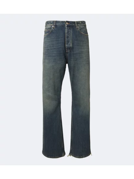 Blugi cu picior larg Balenciaga albastru
