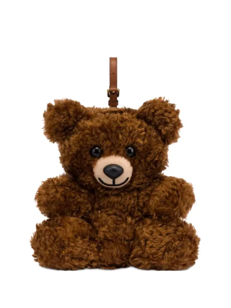 Geantă Moschino teddy maro