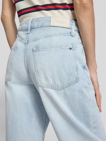 Jeansy o kroju barrel fit z czystej Model BARREL' Tommy Hilfiger