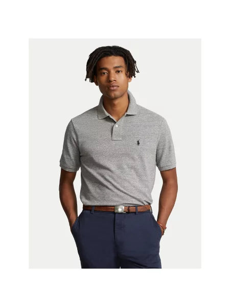 Polo Ralph Lauren Поло Custom сірий