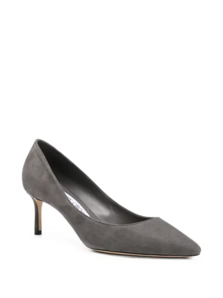 Pantofi cu toc Jimmy Choo gri