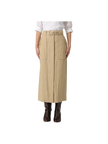 Spódnica Alberta Ferretti beżowa