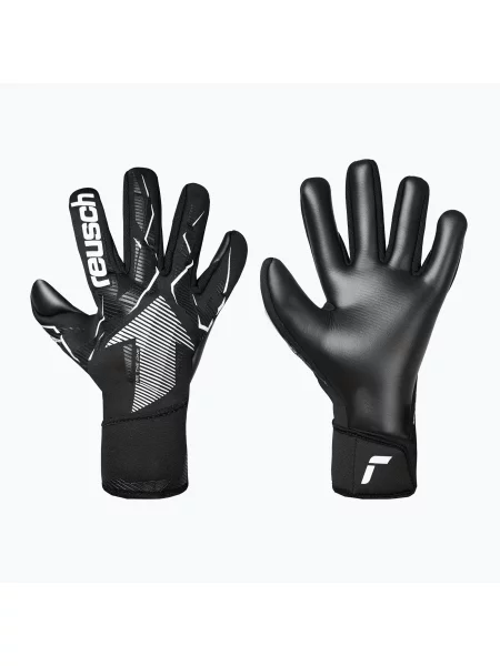 Mănuși de portar pentru copii Reusch Fastgrip Infinity Junior black negru