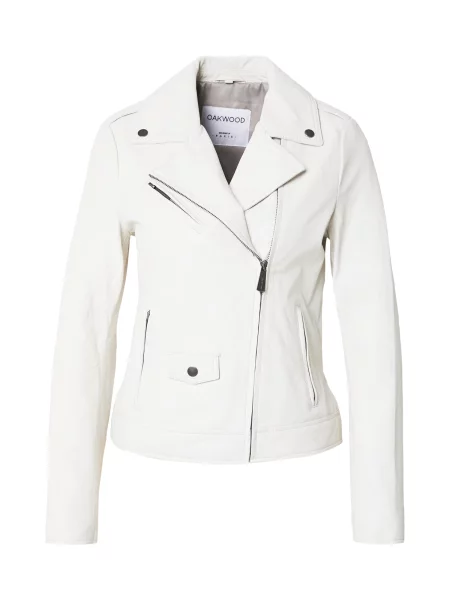 OAKWOOD Geacă de primăvară-toamnă SAMBA' alb