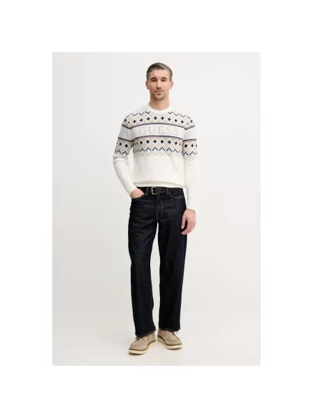 Sweter Guess beżowy