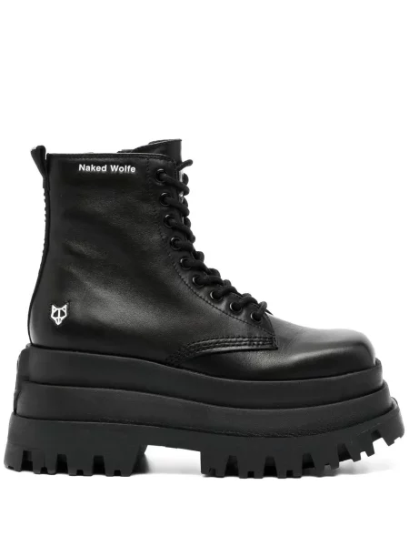 【Naked Wolfe】Sugar ストレッチ アンクルブーツ Black Sugar Black Stretch