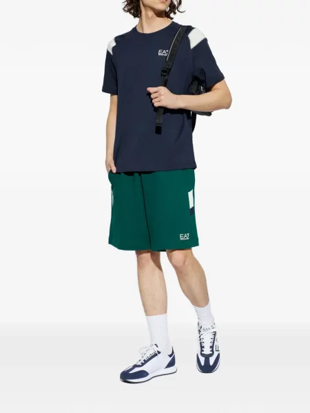 Μπλούζα Ea7 Emporio Armani με σχέδιο μπλε