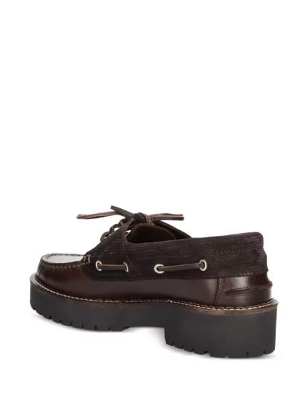Top Barbour din piele maro