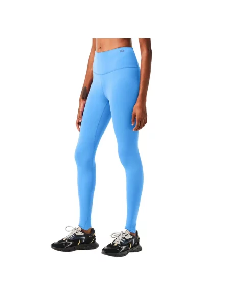 Legginsy treningowe Lacoste niebieskie