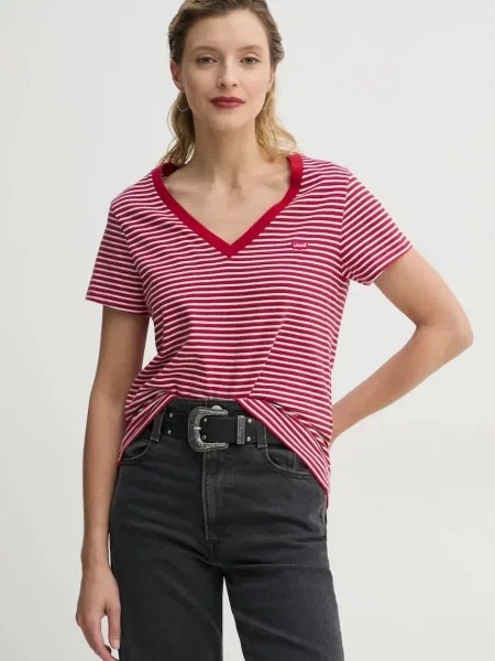 Тениска Levi's червено