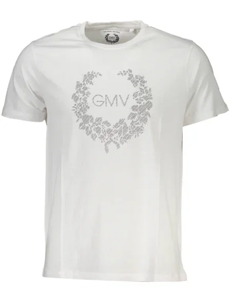 Tricou Gian Marco Venturi scurt alb