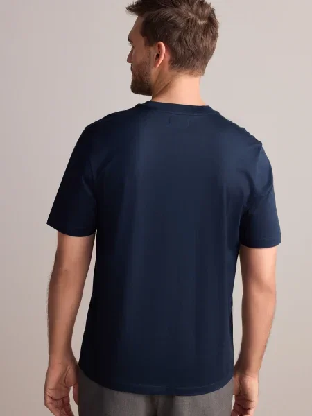Next Tricou bleumarin