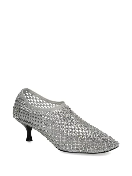 Pantofi cu toc Strategia Shoes argintiu