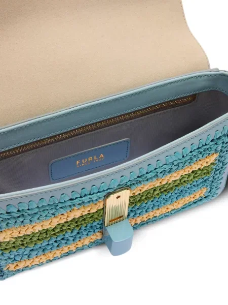 Geanta crossbody Furla mini albastru