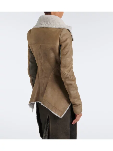 Geanta de piele Rick Owens verde