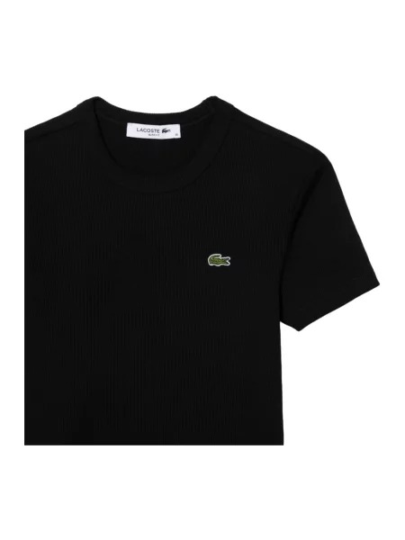T-shirt LACOSTE Tee-Shirt Black 38 czarna