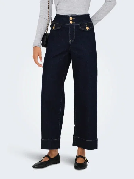 ONLY Jeans ONLEMILIA denim albastru