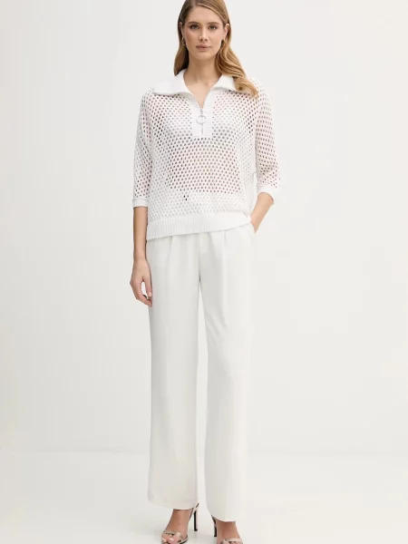 Joseph Ribkoff sweter lekki biały