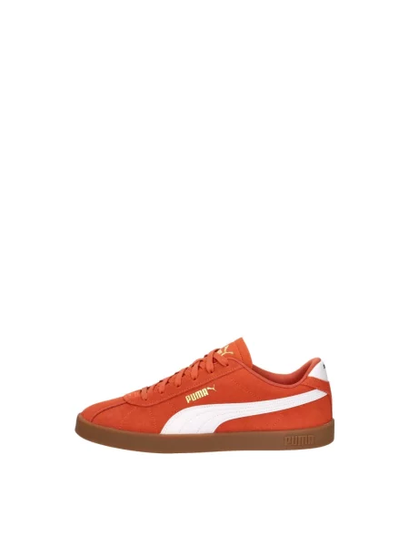 Sneakersy Puma zamszowe pomarańczowe