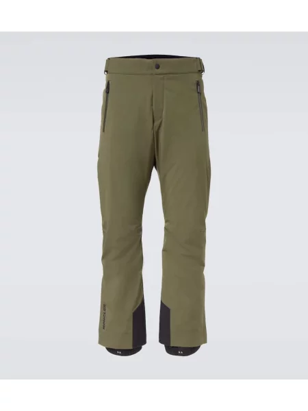 Športne hlače Moncler Grenoble zelena