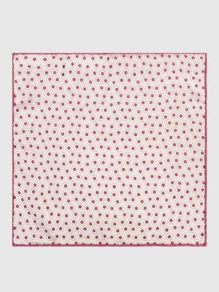 Хустка-паше у візерунок горох Brunello Cucinelli бежева