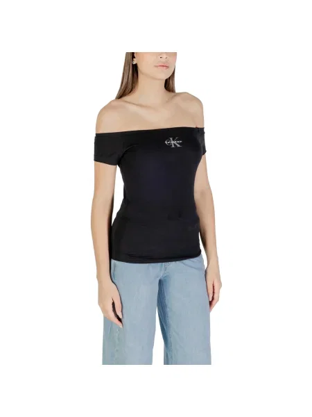Tricou Calvin Klein Jeans negru