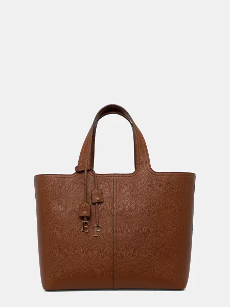 Geantă Elisabetta Franchi maro