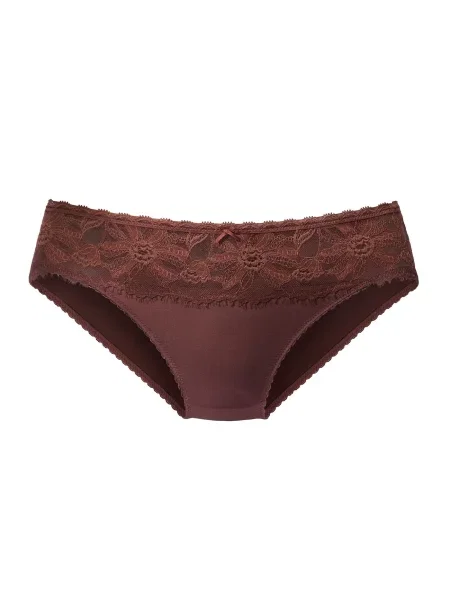 LASCANA Spodnje hlačke temno rjava