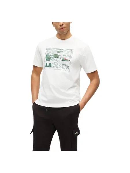 Tricou Lacoste alb