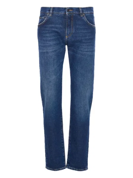 Blugi Dolce & Gabbana cu 5 buzunare albastru