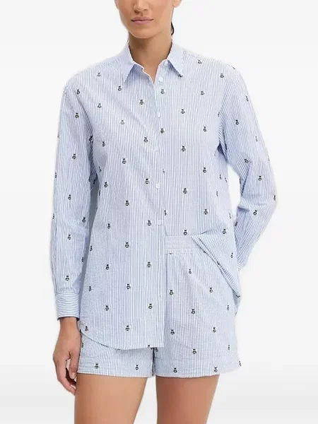 Koszula Mc2 Saint Barth niebieska