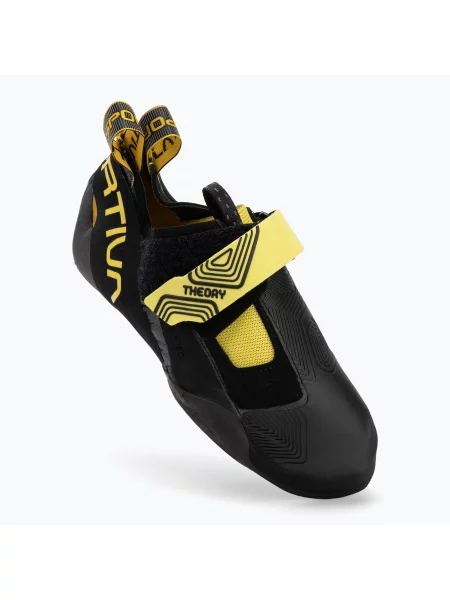 Încălțăminte de cățărare pentru bărbați La Sportiva Theory yellow / black negru