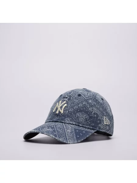 New Era Czapka Washed Paisley Nyy New York Yankees niebieska