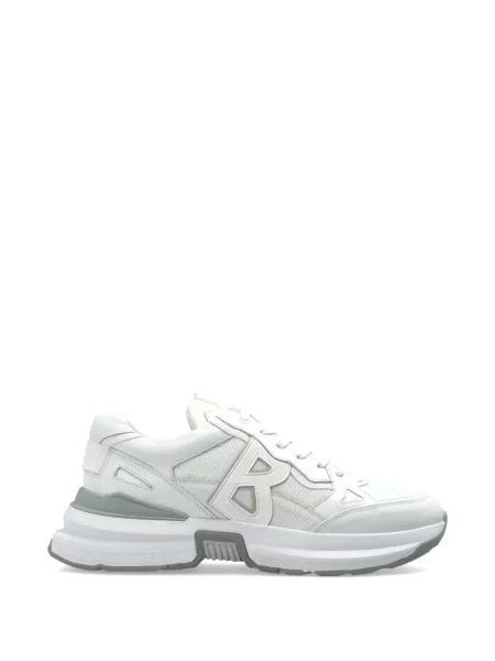 Sneakerși Bogner cu autograf alb